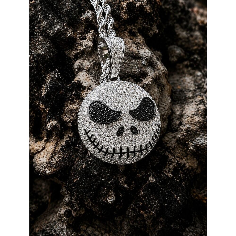 Iced Out Jack The Pumpkin King Necklace